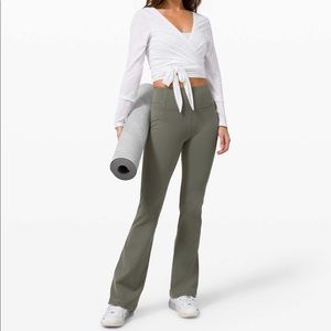 Lululemon Groove Pant - Grey Sage - Size 4